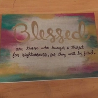 'Blessed' Greeting Card 'Blessed' Greeting Card