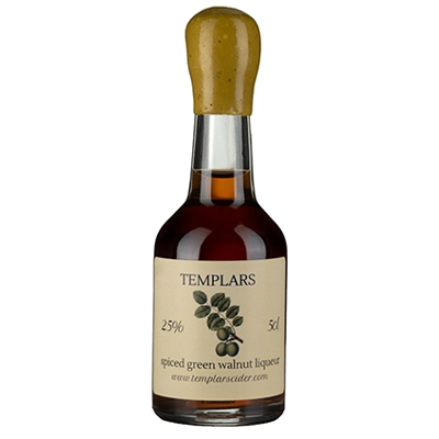 Templars Spiced Green Walnut Liqueur Miniature
