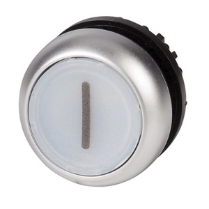 AC-78029 White Impulse Illuminated Button