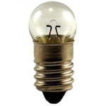 E10 Indicator Light, Clear, 6.5 V, 150 mA,