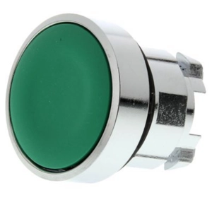 ZB4BA3 Green Push Button Head