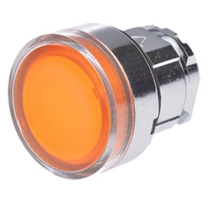 ZB4BW353 Orange Push Button Head