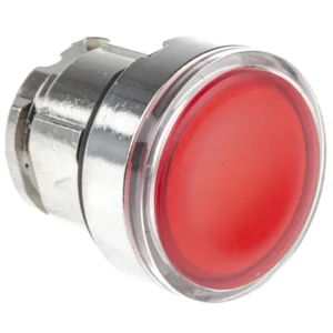 ZB4BW343 Schneider Illuminated Red - Momentary, Push Button