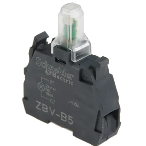 ZBVB5 Schneider Electric Harmony XB4 Light Block - Yellow, 24 V