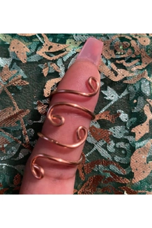 Copper toe ring