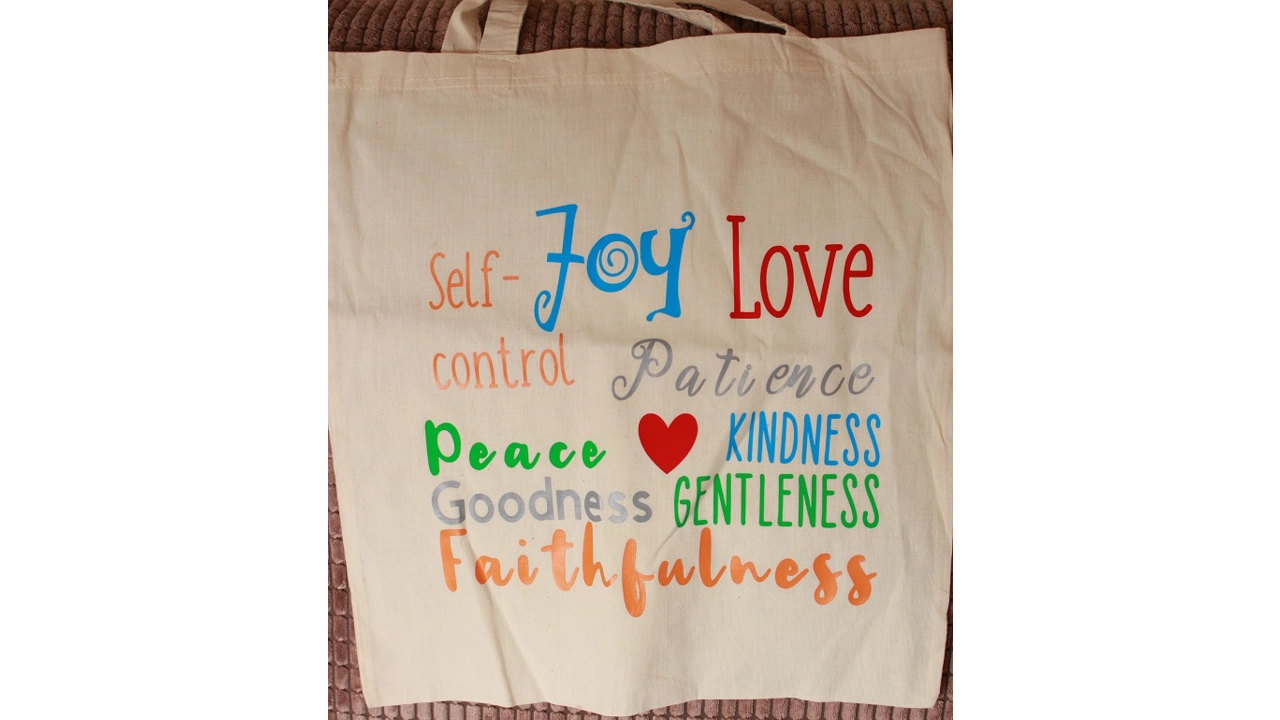 'Fruit of the Spirit' bag