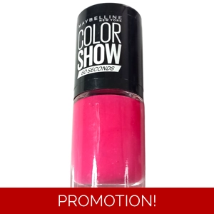 Maybelline ColorShow 60 Seconds Nail Polish 7ml 83 Pink Bikini