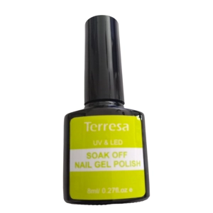 Terresa Nail Polish AC209 Bright Yellow Soak Off UV LED 8ml
