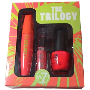 W7 Trilogy Gift Set - Nail Polish Eyelust Mascara Lipstick