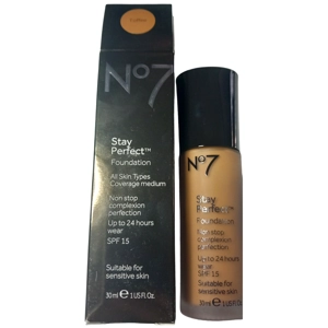 Boots No7 Stay Perfect Foundation 22 Toffee