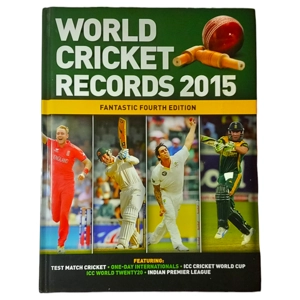 World Cricket Records 2015 by Chris Hawkes Like New Condition