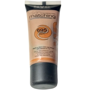 NYC Skin Matching Foundation 695 Cocoa Light 30ml Adapting Technology
