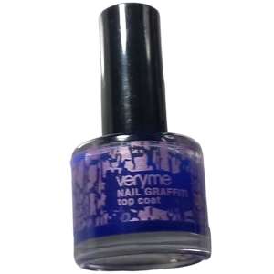 Oriflame Very Me Graffiti Top Coat Nail Polish Blue