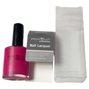Elegant Touch Nail Polish Berry Pink