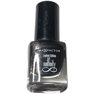 Max Factor Mini NailFinity Nail Polish Onyx Black Limited Edition 5ml