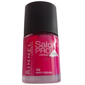 Rimmel Salon Pro Lycra Nail Polish 702 Simply Sizzling 12ml