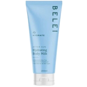 Belei After Sun Body Milk 1x200ml Hydrate Aloe Vera Panthe..