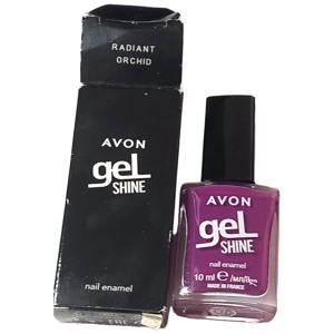Avon Nail Polish Varnish 10ml Radiant Orchid Purple Gel Shine Enamel Colour