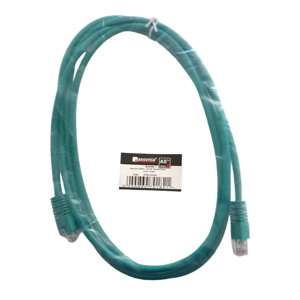 Booted Patch Lead CAT.5E 2M UTP Green BT5E-020GN Ethernet Network Cable Assynia