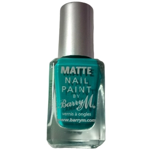 Barry M Nail Polish 10ml Cancun Green Varnish Colour Cosmetics Matte Paint Tip