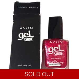 Avon Nail Polish Varnish 10ml Office Party Pink Gel Shine Enamel Colour Nails