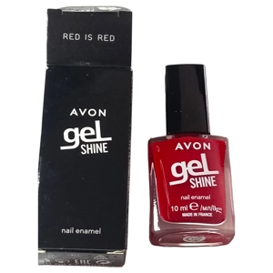 Avon Nail Polish Varnish 10ml Red Is Red Gel Shine Enamel Colour Color Paint