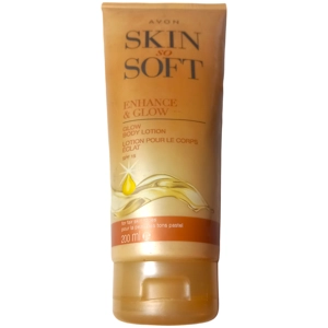 AVON Skin So Soft Enhance & Glow Body Lotion 1x200ml SPF15..