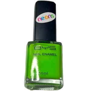 BYS Nail Polish Varnish 14ml N198 Fatal Attraction Colour Nails Neons Shimmer