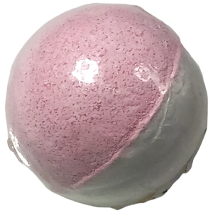 Bath Bomb Mini 22g Pink White Round Ball Bubble Scented Bo..