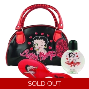 Betty Boop Gift Set x1 Bag Hair Brush Oop a Doop Eau De To..
