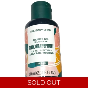Body Shop Shower Gel 60ml Pink Grapefruit Travel Size Wash Skin Zingy Refresh
