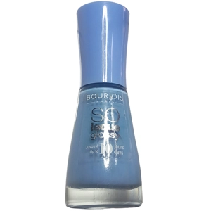Bourjois Nail Polish Varnish 10ml 06 Adora-Bleu So Laque Glossy Blue Nails Tip