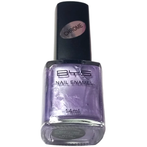 BYS Nail Polish Varnish 14ml N156 Violet Turning Chrome Purple Colour Nails