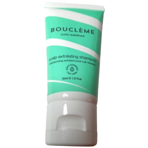Boucleme Scalp Exfoliating Shampoo 30ml Travel Size Curl Hair Care Plant Power