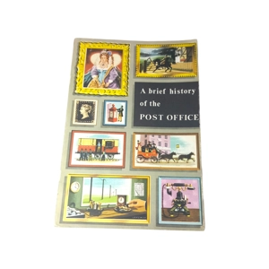 A Brief History of the Post Office 1960s Pamphlet Edgar Longman Design GPO Vintage Collectible Memor