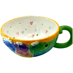 Studio DesignWorks Floppy Dog Oversized Cup with handle 500ml Multi-coloured Novelty