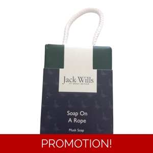 Jack Wills Musk Soap On A Rope 300g