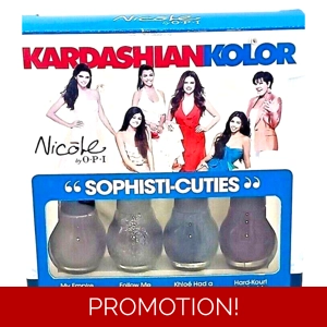 OPI Nicole Mini Nail Polish Set (Kardashian Kolor - Sophisti-Cuties)