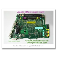 eMac Apple Capacitors Kit for Log..