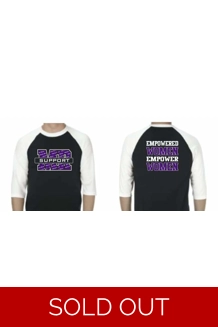 Empowered women baseball support shirt Empowered women baseball support shirt