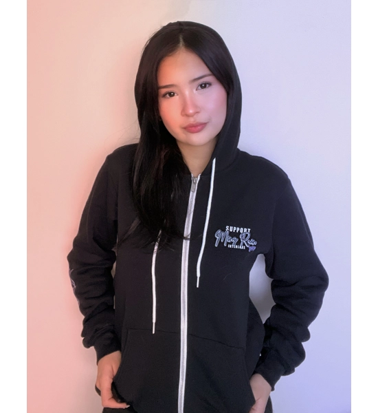 Mens Ruin Interlake Zip Up Sweater