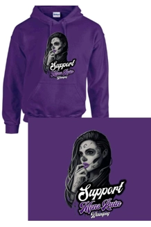 Pullover Support Mens Ruin Hoodie