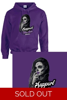 Pullover Support Mens Ruin Hoodie