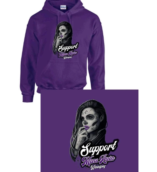 Pullover Support Mens Ruin Hoodie