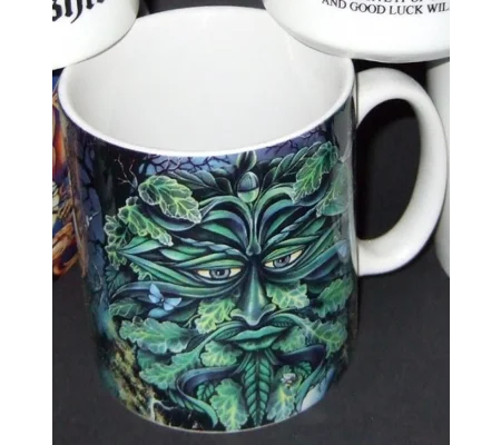 Green Man Mug