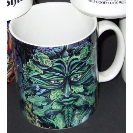 Green Man Mug