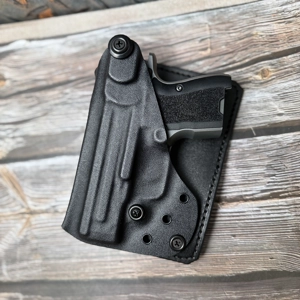 Kydex Pocket Holsters with Leather Backer, John 3:16