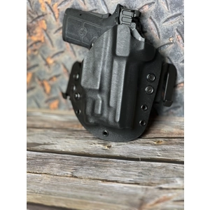 Outside the Waistband Boltaron Pancake Holster Romans 8:31 Outside the Waistband Boltaron Pancake Holster Romans 8:31