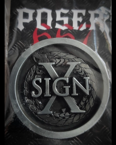 Sign X Metal Pin Sign X Metal Pin
