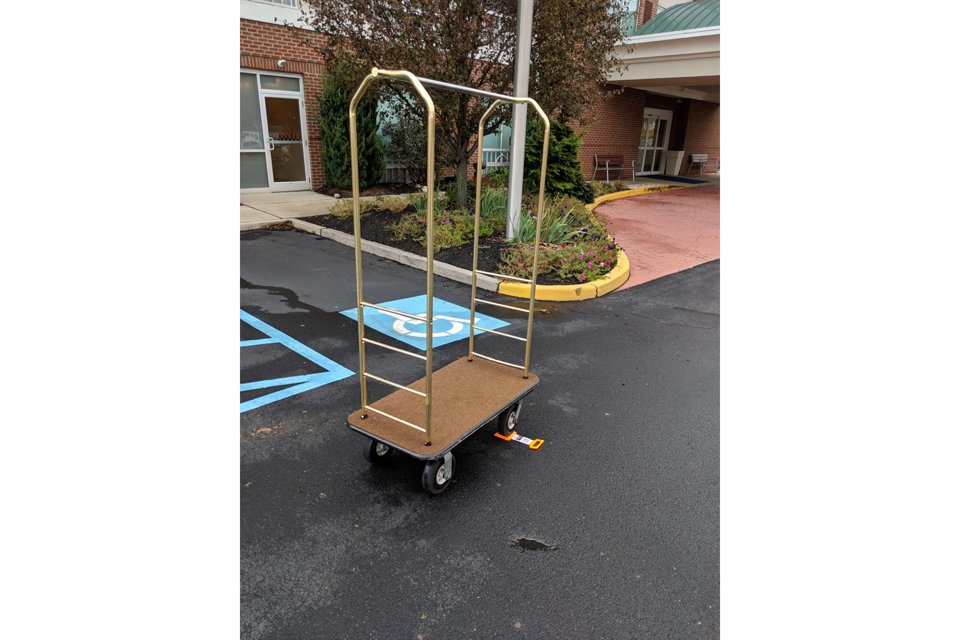 Luggage Cart at Holiday Inn Express